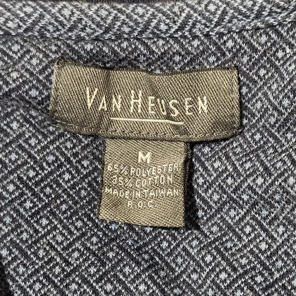VINTAGE Van Heusen Short Sleeve Collared Polo Shirt - Picture 9 of 9